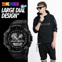 JAM TANGAN PRIA ORIGINAL SKMEI CASIO LED ANTI AIR OUTDOORS PLUS BOX -