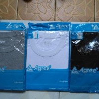 DI JUAL KAOS DALAM OBLONG PRIA COWOK DEWASA AGREE RIDER GTMAN - HITAM,