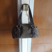 tas elizabeth bahan nilon mix kulit