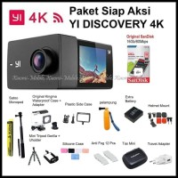Paket Siap Aksi Xiaomi Yi Discovery Action Camera 4K