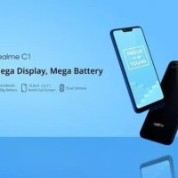 Oppo Realme C1, Ram 2/16GB Layar 6.2 inchi poni Garanai Resmi