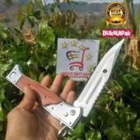 PISAU AK 47 JUMBO LIPAT FULLTANG Grosir belati sangkur tentara survi