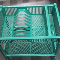 Rak Piring Dapur Plastik Pelastik Panci Kecil Sendok Garpu