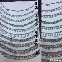 Gelang Kaki Perak Bakar Murah India