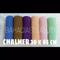 HANDUK OLAHRAGA / HANDUK SOUVENIR MERK CHALMER UK. 30x70