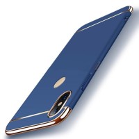 Xiaomi Redmi Note 6 Pro Shining Chrome 3 in 1 Hard Case
