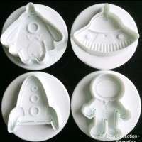 Cookie Cutter Universe / Cetakan Kue Biskuit / Cetakan Fondant