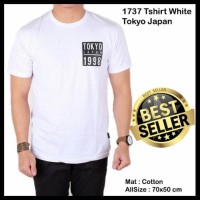 MURAH MERIAH KAOS PRIA DISTR POLOS TOKYO / KAOS PRIA DISTRO POLOS BELI