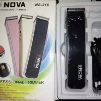 alat cukur rambut tanpa kabel nova NHC 3915 - alat cukur rambut batere