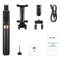Sweety - Blitzwolf Bw-Bs3 Bluetooth Selfie Stick Tongsis Tripod