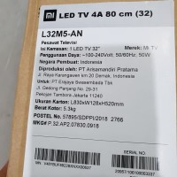 Xiaomi Smart LED TV 4A 32 INCHI GARANSI RESMI TAM ERAJAYA