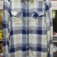 Kemeja Flannel Flanel Wrangler Original