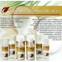 Jual SR12 VCO Virgin Coconut Oil 60 ML - Minyak Kelapa Herba Murah