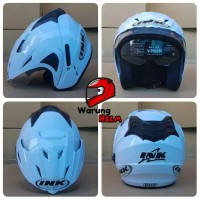 Helm Double Visor SNI Replika Helm INK T1/ CX22 - Putih / White