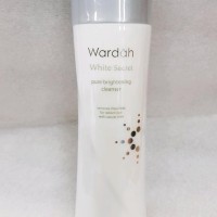 trendi Wardah White Secret Pure Brightening Cleanser 150 ml . wardah