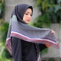 KERUDUNG PRINT SEGI EMPAT VOAL DEENAY / HIJAB CORAK VOAL PRINTED