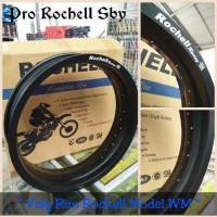 VELG RIM - VELG RUJI - VELG MOTOR MERK ROCHELL LUBANG - HOLE 3 Terbaik