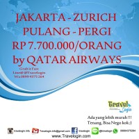 tiket promo qatar airways cgk-zurich