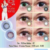 Softlens X2 Ice N8 hazel - grey - blue - violet - pink - norma