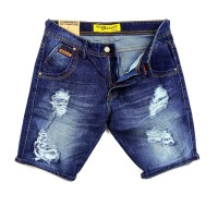 celana jeans pendek sobek pria/celana ripped cowok