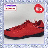 Sepatu Nike / Sepatu futsal nike Hypervenom phelon X IC red black