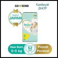 CUCI GUDANG Pampers Popok Perekat Premium Care NB-52 / Newborn 52 / NB