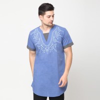 Baju Muslim Pria Baju Koko Pakistan Lengan Pendek Jumbo Bigsize Padli