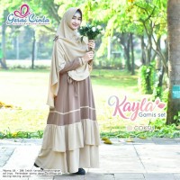 Gamis Set KAYLA COKSU GERAI CINTA