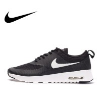 Asli NIKE Resmi Otentik Breathble Hitam AIR MAX THEA Wanita Sepatu