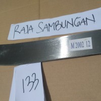 Golok Tebu Gagang Kayu 12 Inch Pisau Tebu Pedang Arit Bendo
