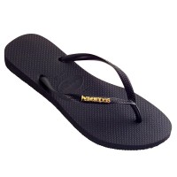havaianas blue and black