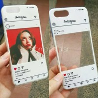 Instagram Case Samsung J6, J8, A6, A6+, Oppo A3s, F7, F9, Realme C1,