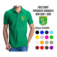 KAOS POLO COWOK KAOS TSHIRT PRIA POLO SHIRT PERSEBAYA SURABAYA