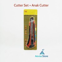 Pisau Cutter Model Kenko, Anak / Mata Cutter (Set).