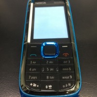 Casing nokia 5130 xpress music hitam list biru Original Cina