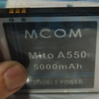 Harga battle baterai battery mito a550 fantasy style mcom 5000mah | Pembandingharga.com