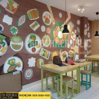 Meja Kursi Makan Resto Cafe Untuk UKM