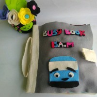 ORI busy book buku sibuk buku flanel 12 aktivitas EBD