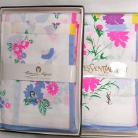 Unik SAPU TANGAN WANITA MOTIF BUNGA