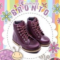 Commo Bronto Original Sepatu Anak Balita Kulit Asli Keren