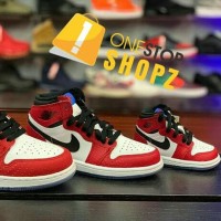 jordan 1 spiderman kids