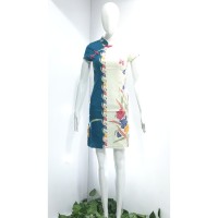 Mini Dress Batik Cheongsam IMLEK 2 warna - Tosca