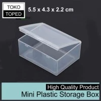 5.5 x 4.3 x 2.2 cm Mini Plastic Storage Box | for vape coil, plastik