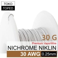 Nichrome Niklin Wire 30 AWG | kawat nikrom pengganti kantal khantal 80