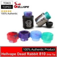 Authentic Hellvape Dead Rabbit 810 Drip Tip | driptip resin wide bore