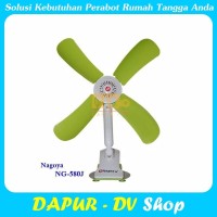 Kipas Angin Nagoya Jepit 3 in 1 Random Colour 4 Baling NG 580J 3in1