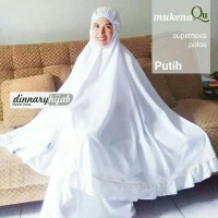 mukena putih jumbo