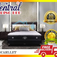 Matras Springbed Central SCARLLET ukuran 120 X 200 set Hb Honolulu