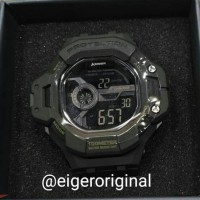 New Jam Tangan Eiger Original N830 Hijau Army Murah Produk Laris