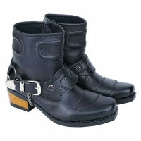 Premium - Sepatu Boot Harley Davidson KOkoh - Sepatu Moge Koboy CT ori